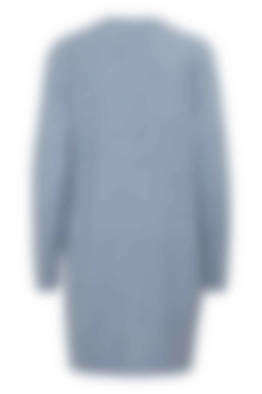 ICHI Ihkamara Blue Mirage Knit Cardigan