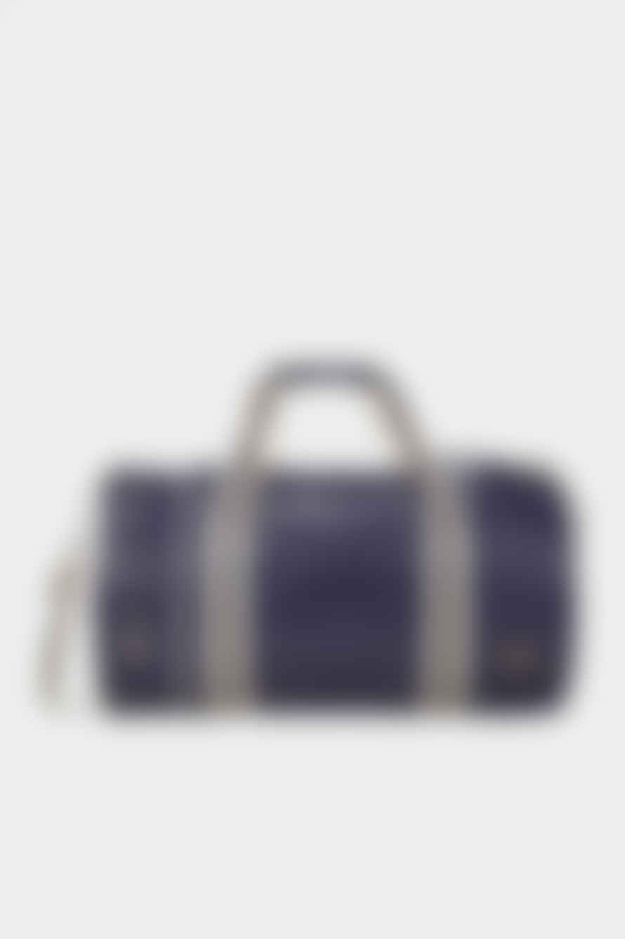 Fred Perry Fred Perry Classic Barrel Bag - Carbon Blue/ecru