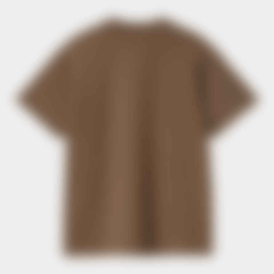 Carhartt WIP  T-Shirt Chase Chocolate / Gold