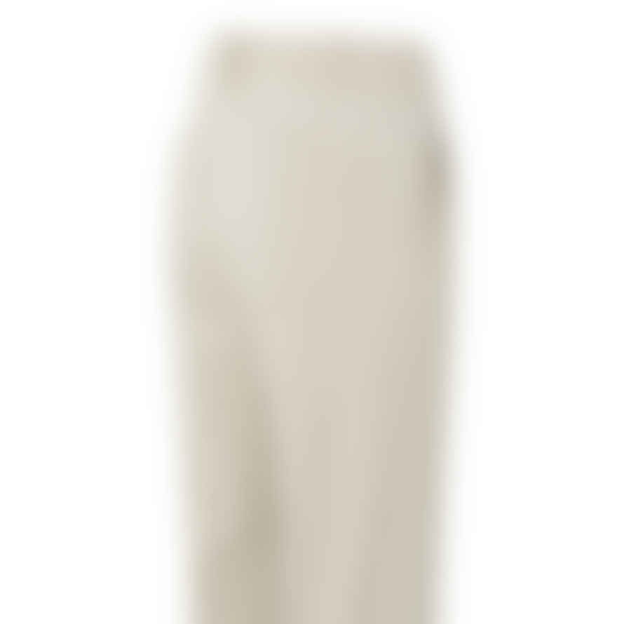 Yaya Grey Morn Beige  Loose Fit Cotton Trousers