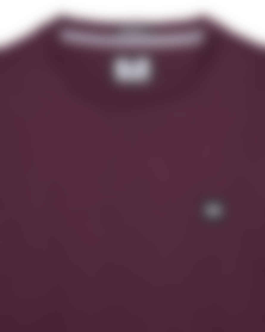 Weekend Offender Ferrer Badge Sweatshirt In Acai Berry