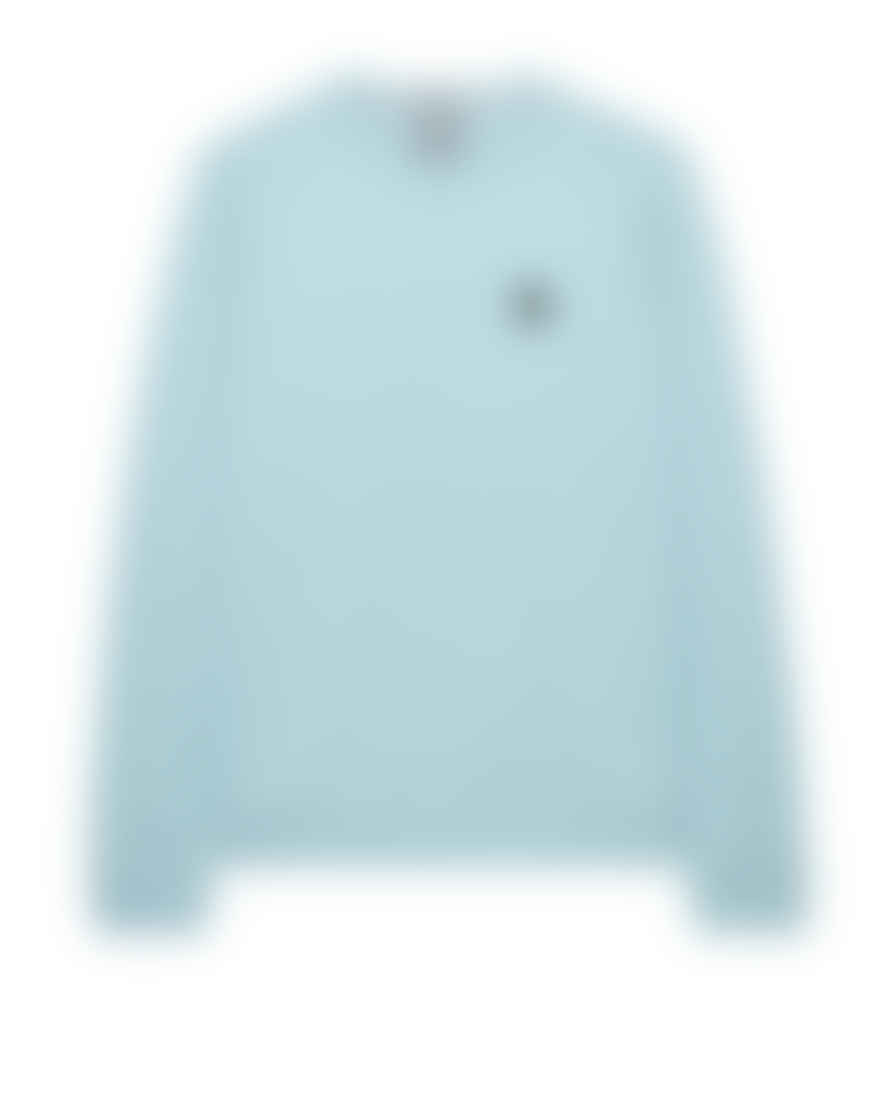 Weekend Offender Ferrer Badge Sweatshirt In Arctic