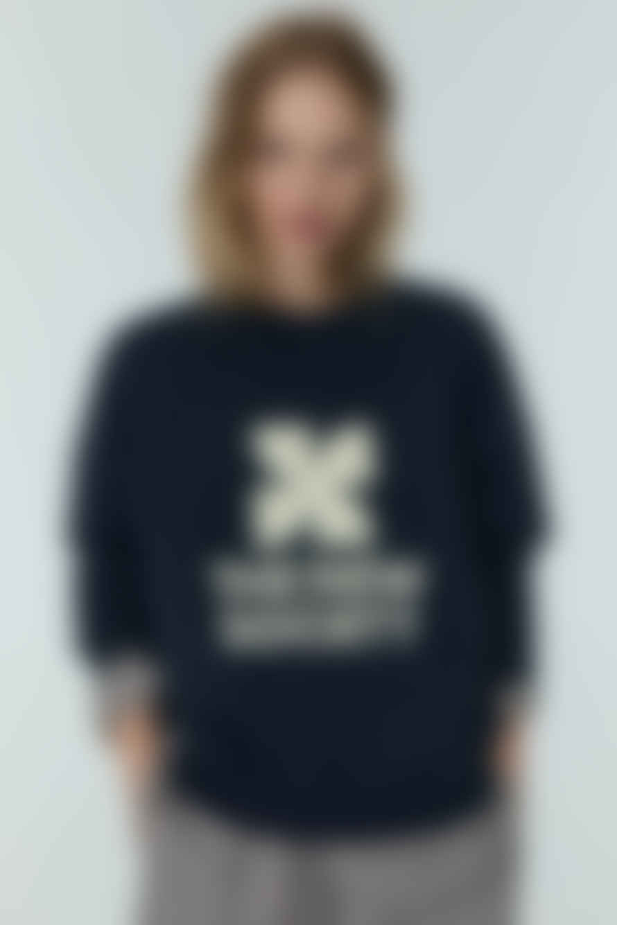 The New Society Space Sweatshirt - Navy