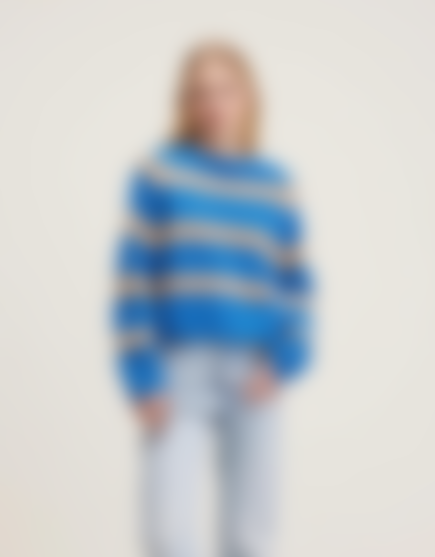 Bellerose Bellerose Roft Stripe Jumper Sea