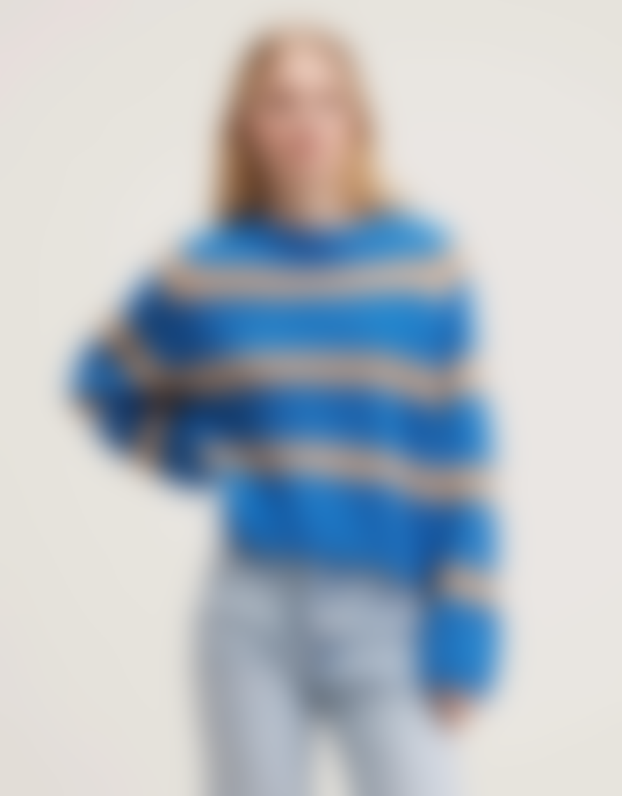 Bellerose Bellerose Roft Stripe Jumper Sea