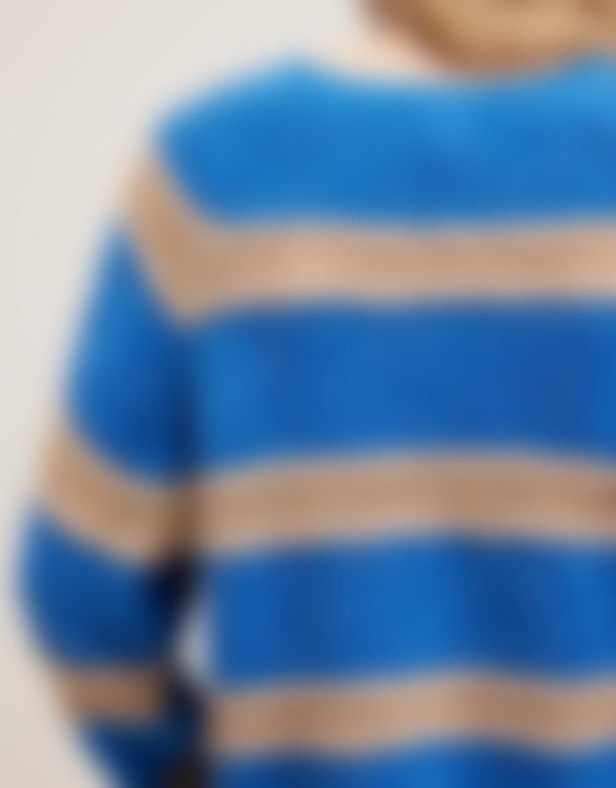 Bellerose Bellerose Roft Stripe Jumper Sea