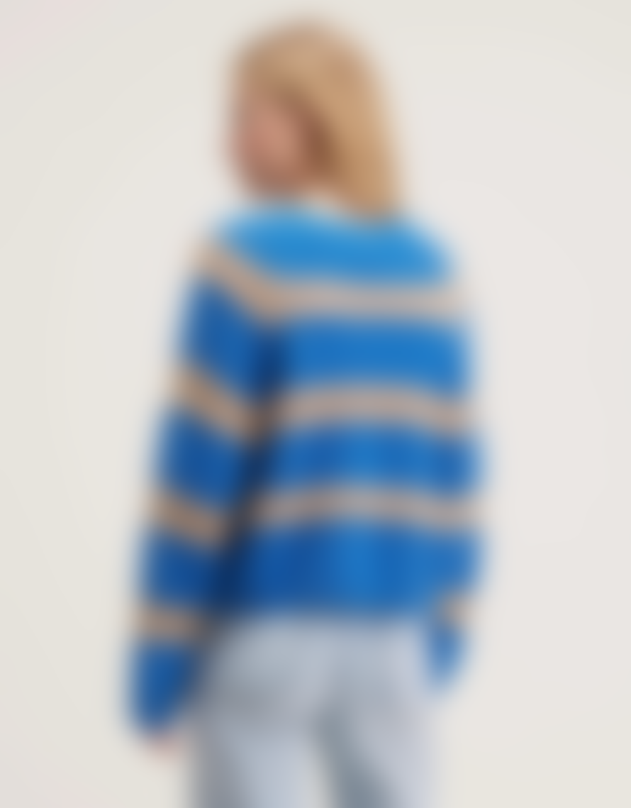 Bellerose Bellerose Roft Stripe Jumper Sea