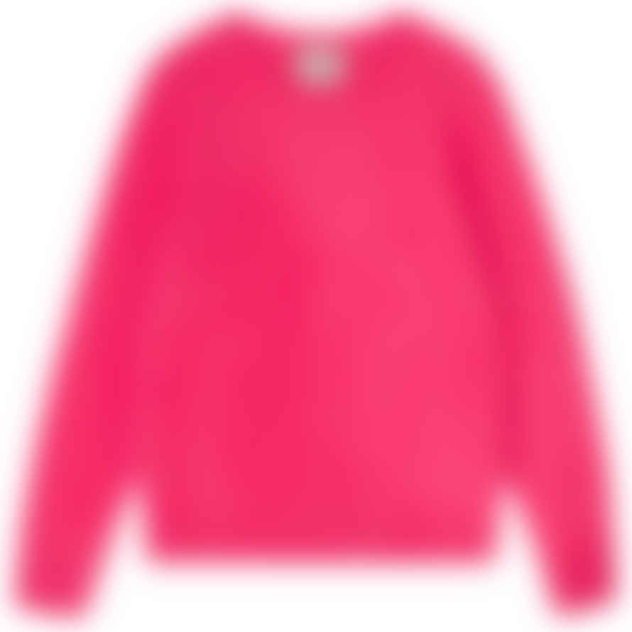 Jumper 1234 Brushed Cashmere Crew Sweater In Watermelon