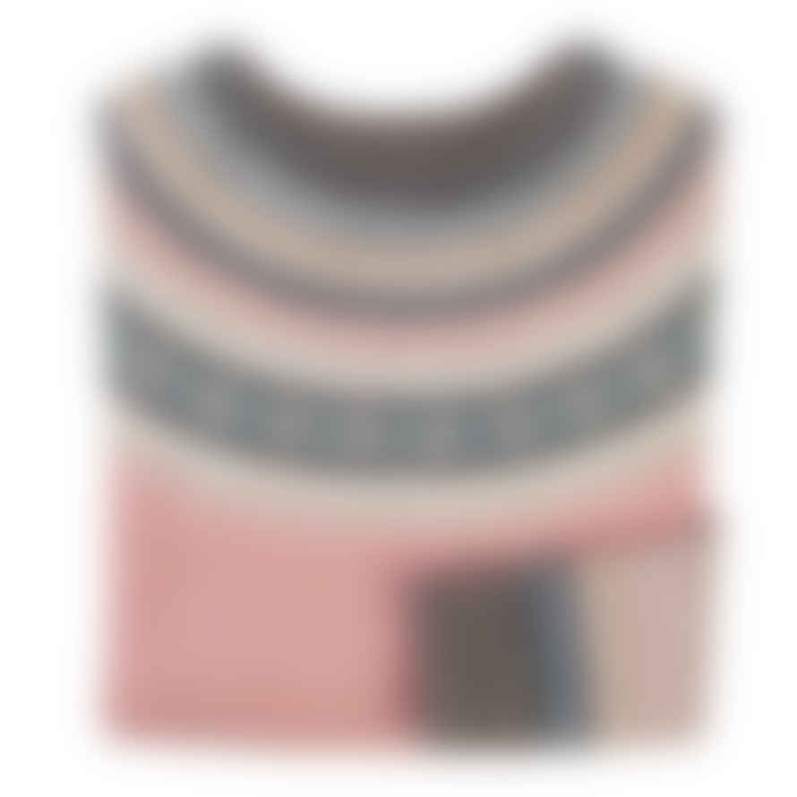 Eribe Alpine Short Sweater - Vintage Pink