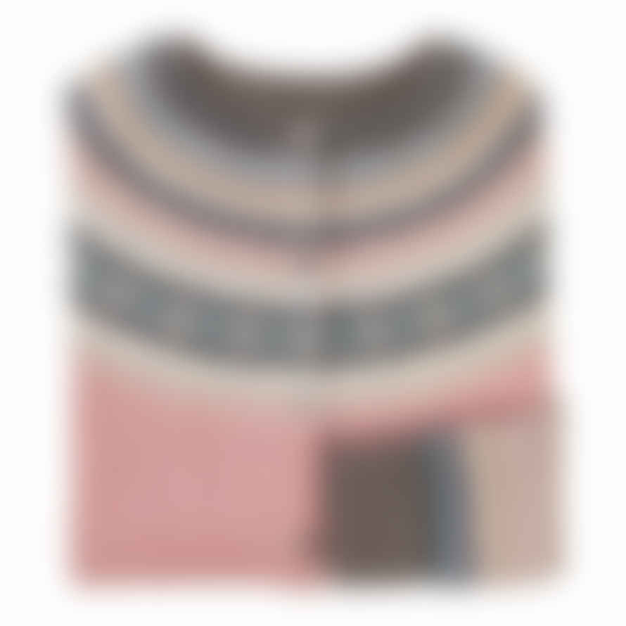 Eribe Alpine Short Cardigan - Vintage Pink