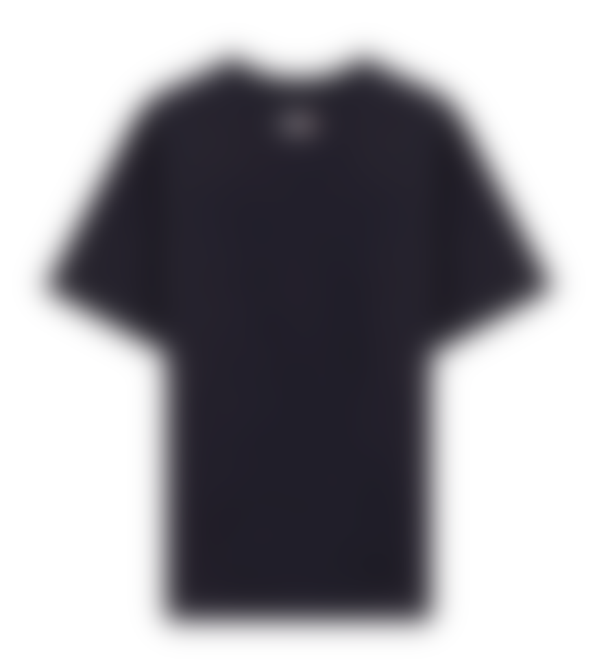 Autry Autry Cotton Label Tee Navy