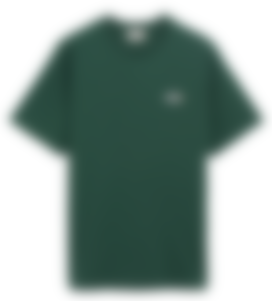 Autry Autry Cotton Label Tee Green