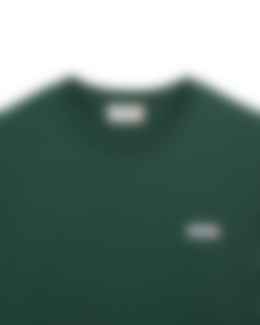 Autry Autry Cotton Label Tee Green