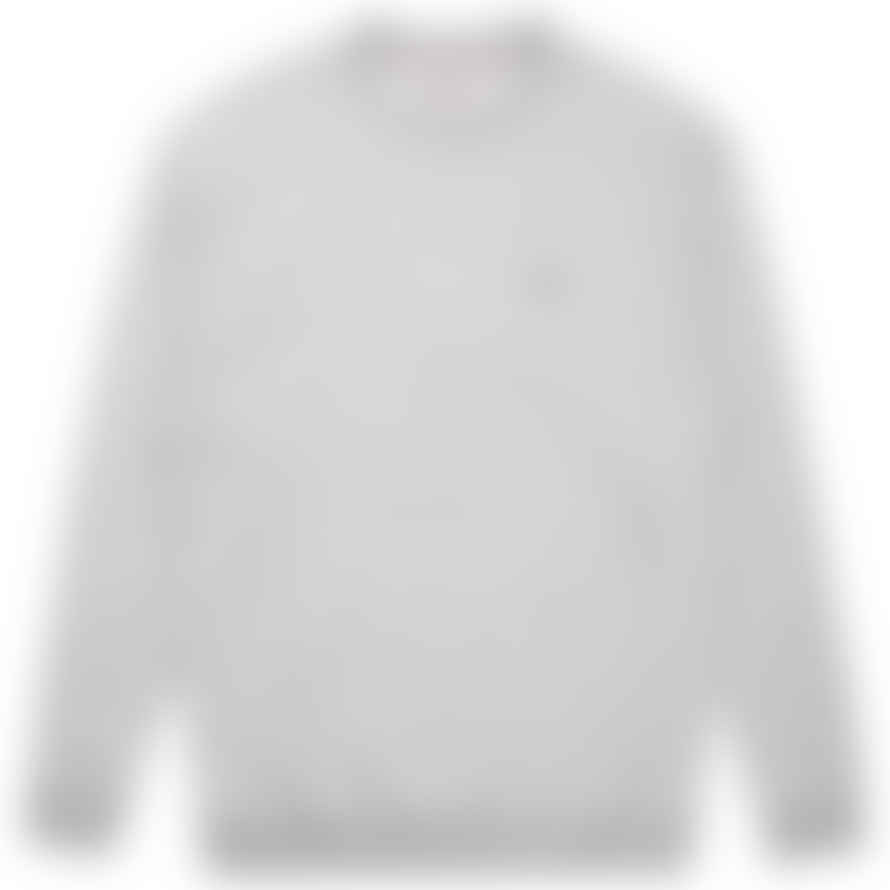 Tommy Hilfiger Tommy Jeans Fleece Flag Crew Sweat - Lt Grey Heather