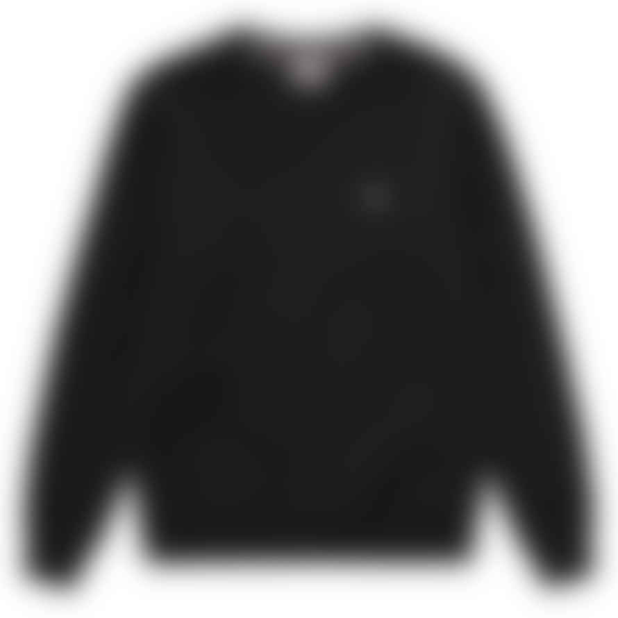 Tommy Hilfiger Tommy Jeans Fleece Flag Crew Sweat - Black