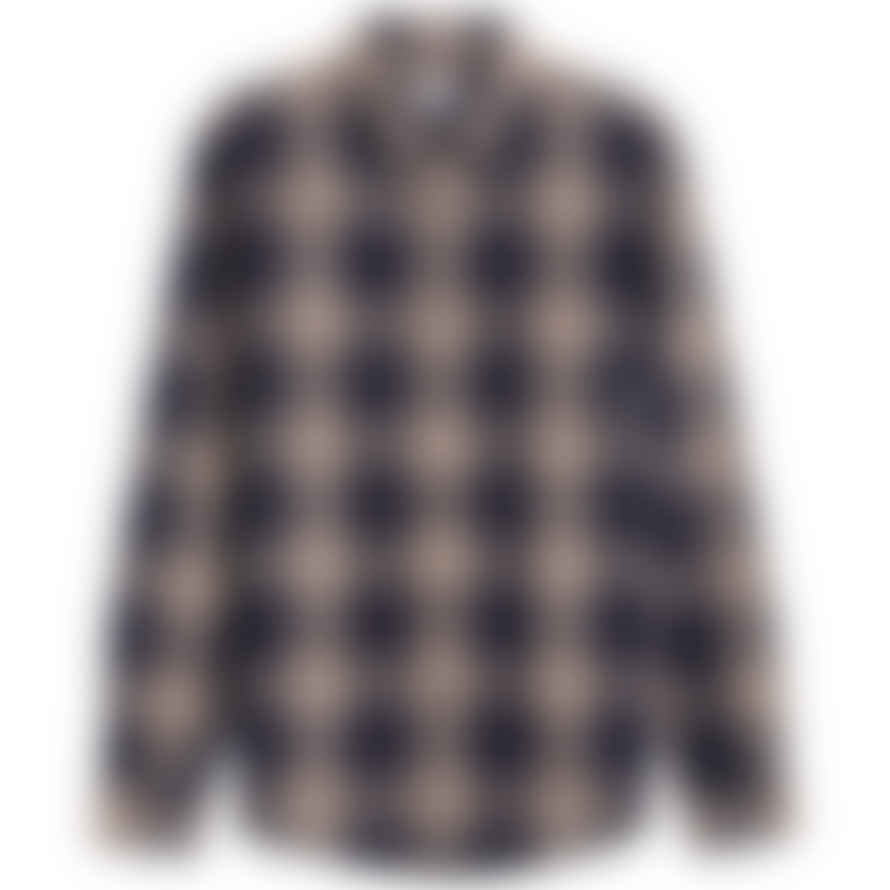 Farah Garner Check Shirt - True Navy