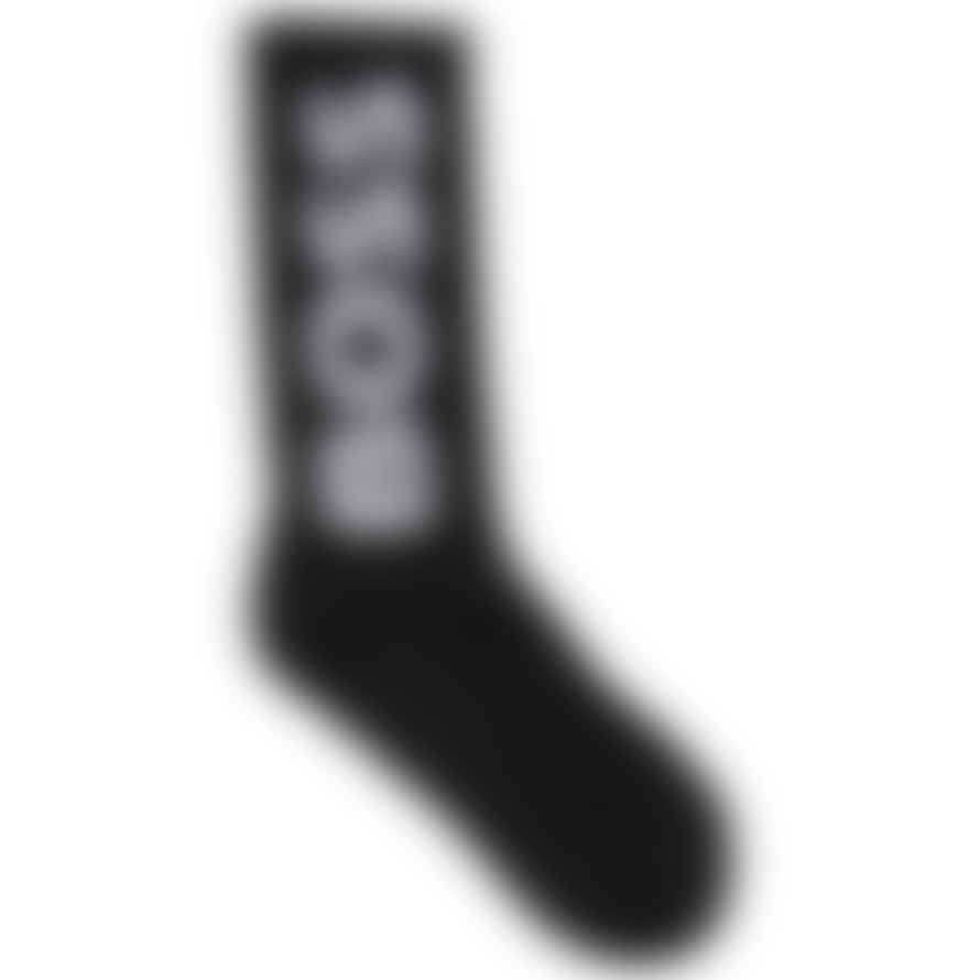 Boss Single Pack Qs Rib Logo Sport Socks - Black