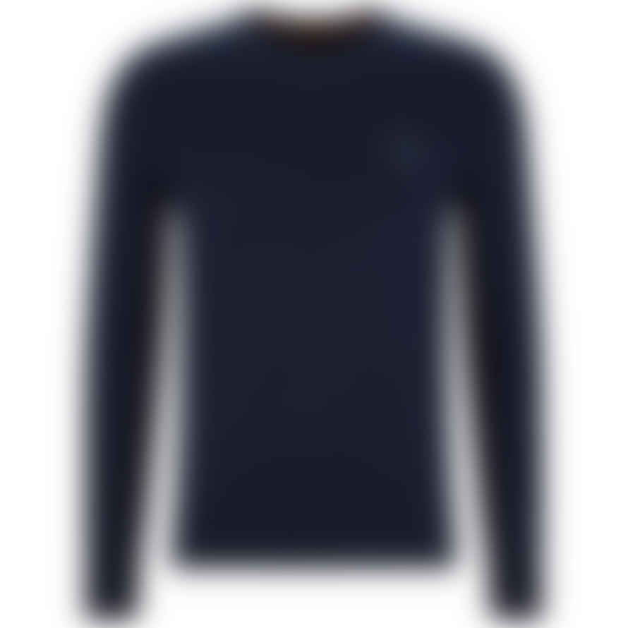 Boss Kanovano Crew Neck Knit - Navy