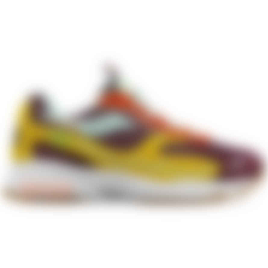 Saucony Originals Saucony 3d Grid Hurricane Trailian Pack - Brown/mustard