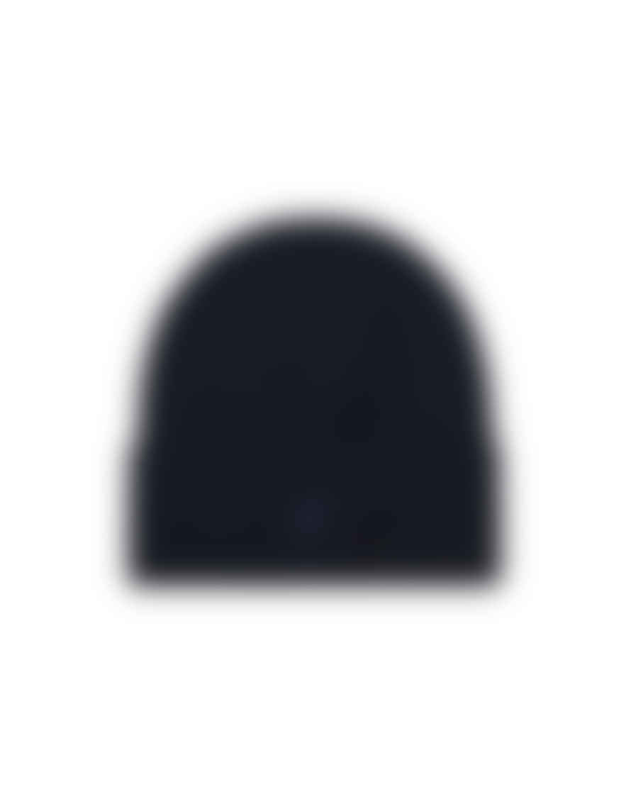 Lyle and Scott Tonal Caple Beanie In Dark Navy