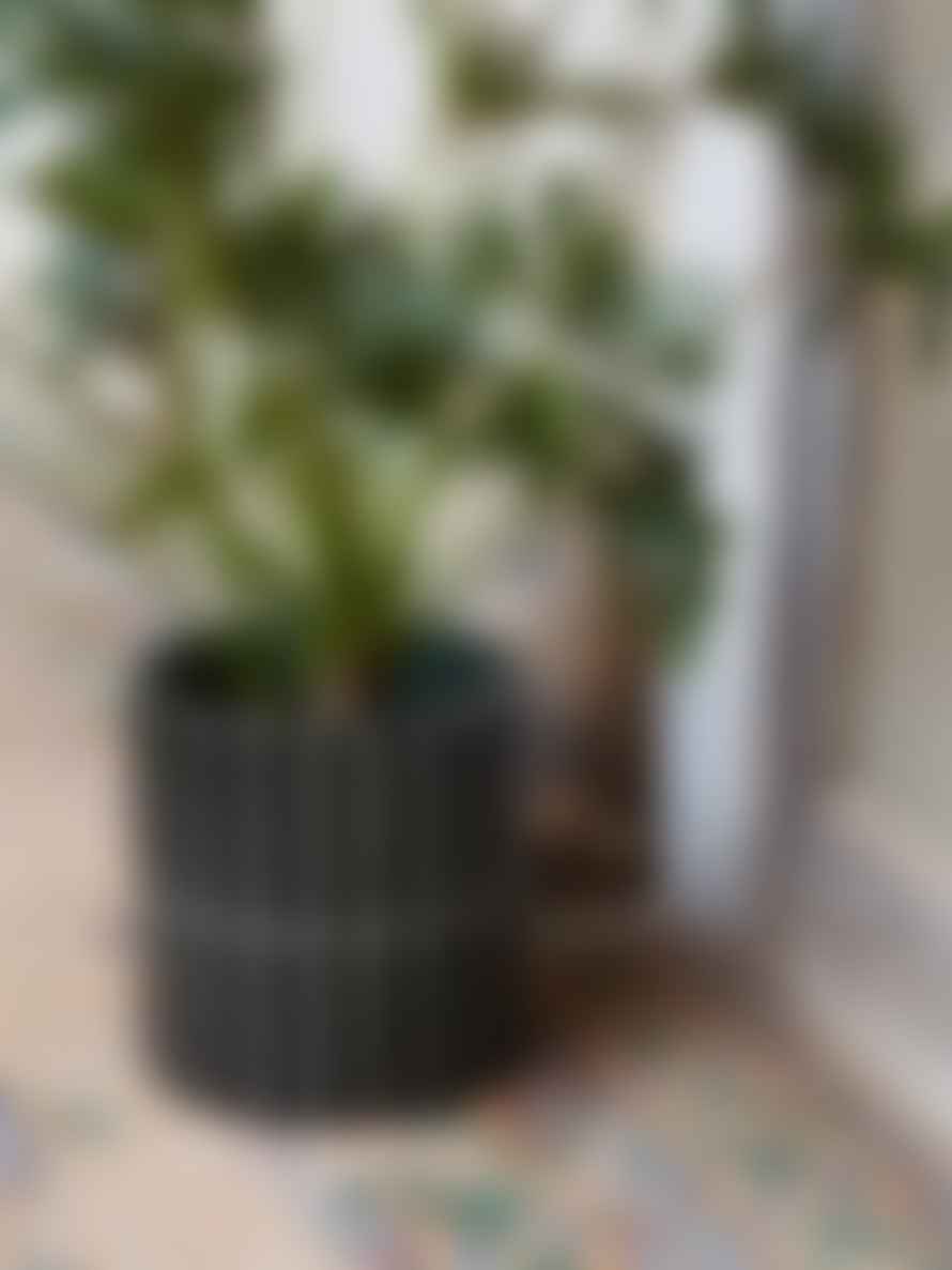 Ferm Living Dark Green Pillar Plant Pot