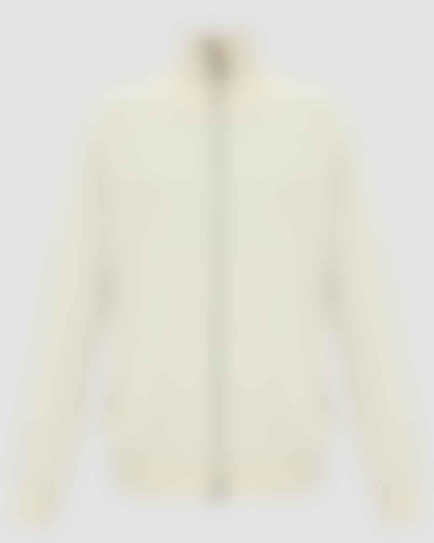 Hugo Boss Boss - H-domico Full Zip Cardigan In Cotton & Virgin Wool In Open White 50519629 131