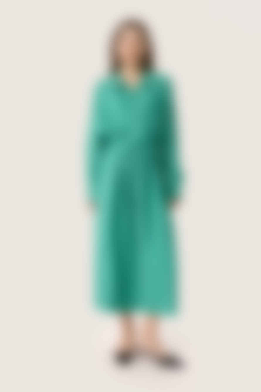 Soaked in Luxury  Sija Dress In Bottle Green