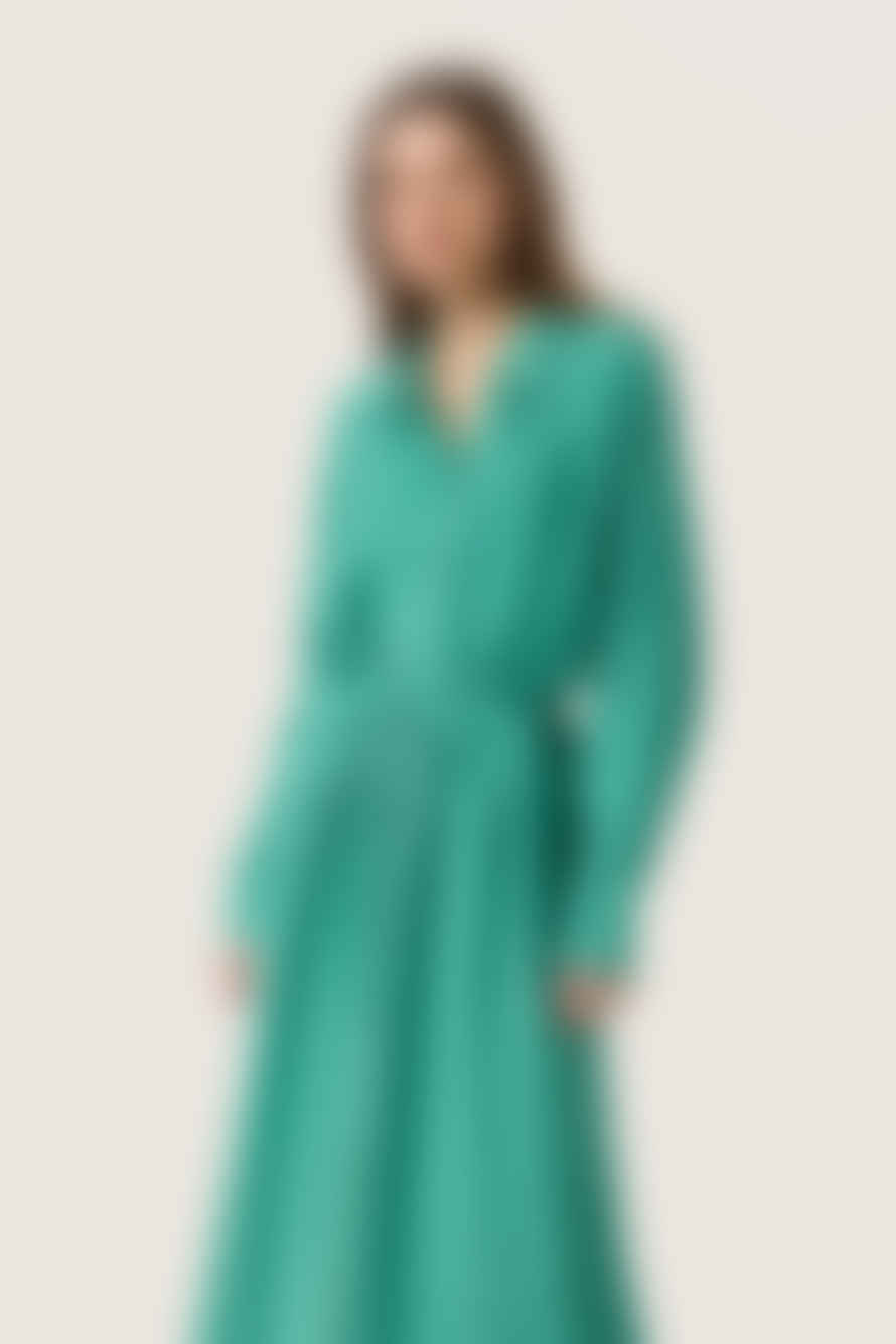 Soaked in Luxury  Sija Dress In Bottle Green