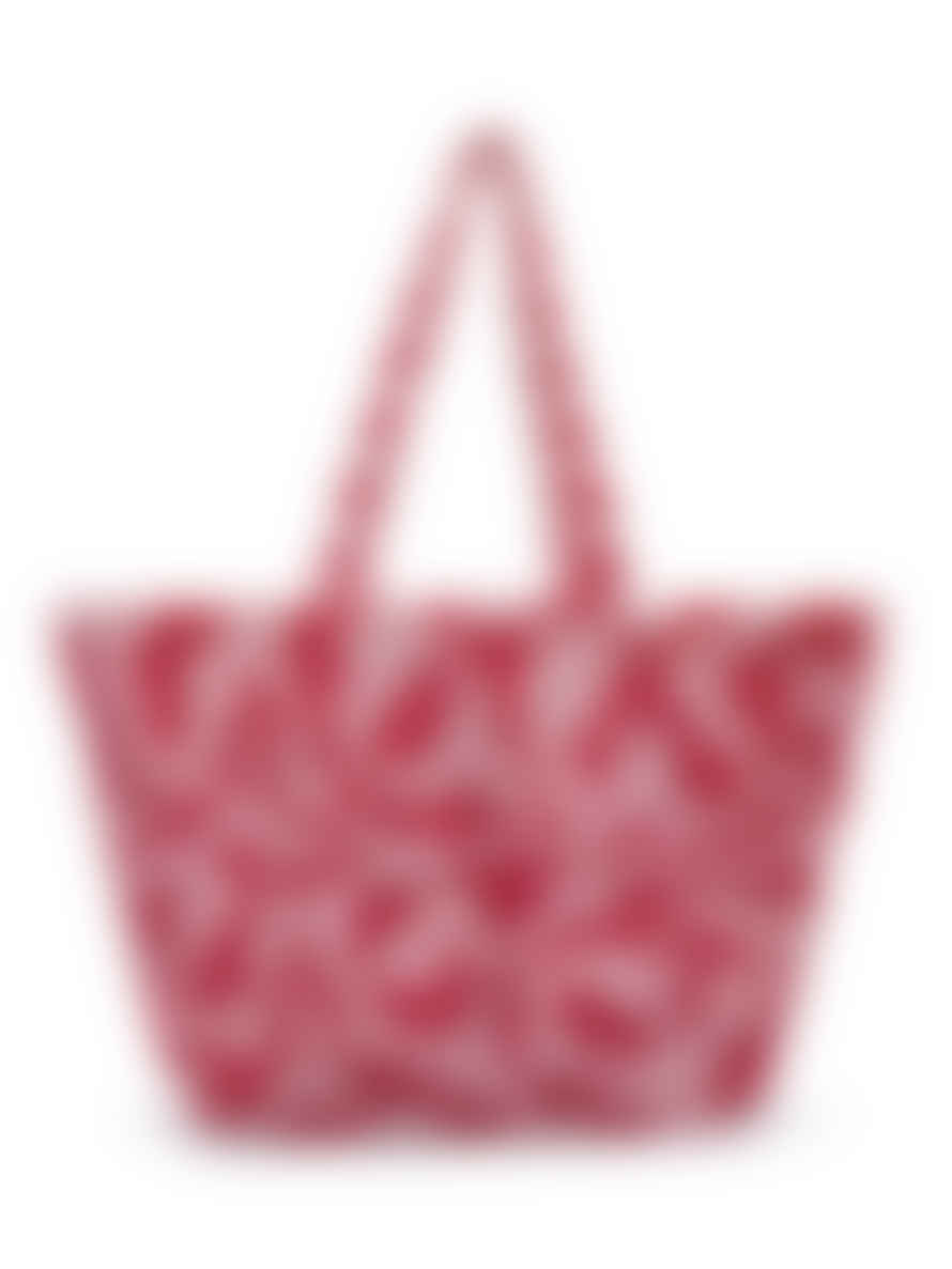 Nooki Design Glasto Crochet Tote-pink