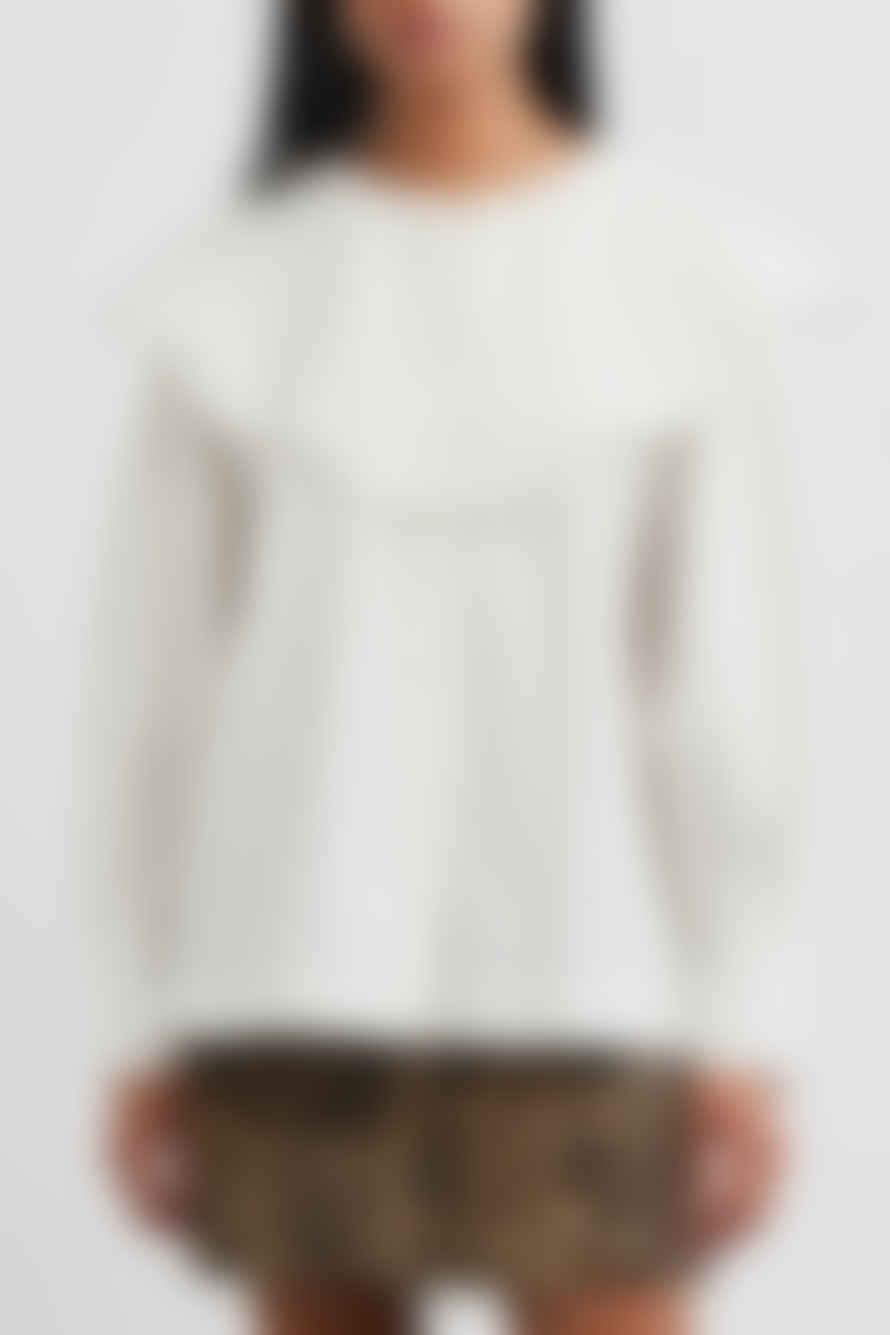 Damson Madder White Romeo Blouse