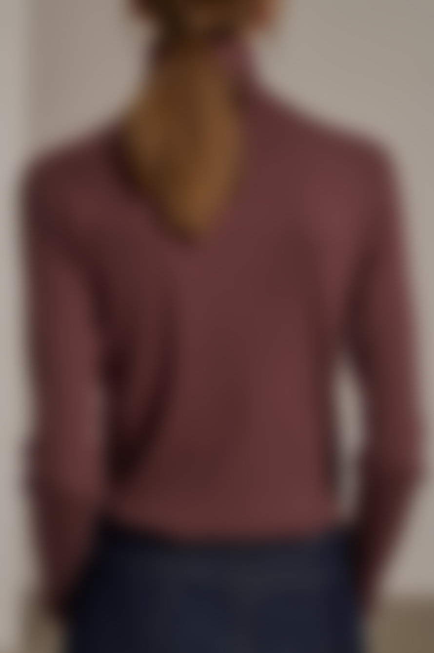 soeur Amsterdam Brique Cotton Turtleneck