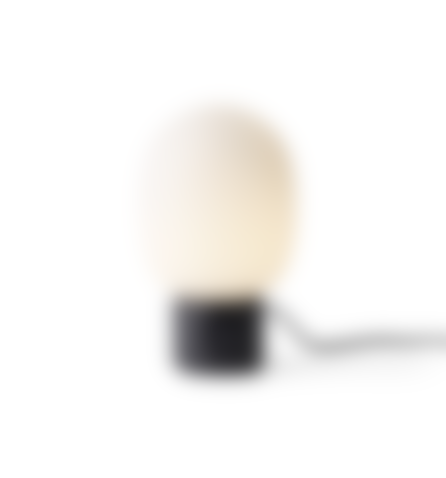 AUDO COPENHAGEN Jwda Dimmable Glass Table Lamp, Black