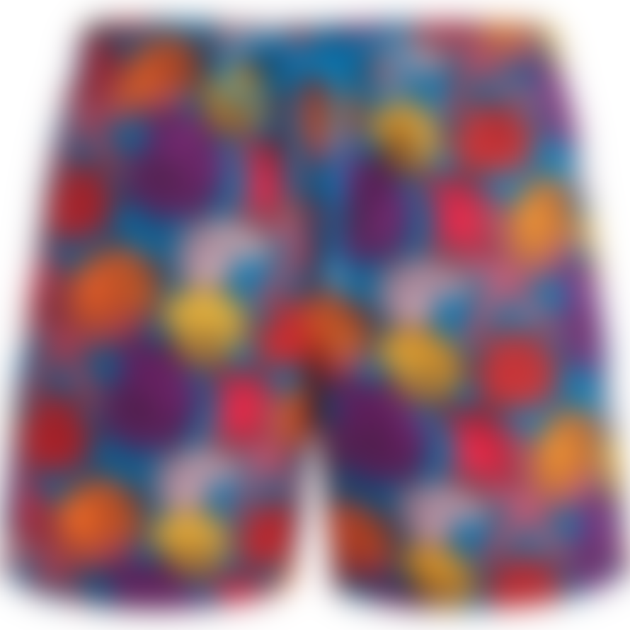 Vilebrequin Moorea Swin Short Noumea Sea Shells Navy & Blue