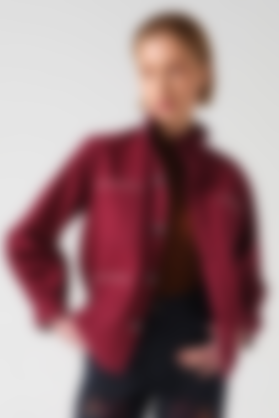 SEVENTY & MOCHI Pablo Jacket In Burgundy