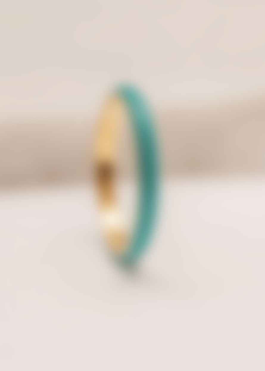 Claire Hill Designs Teal Enamel Ring