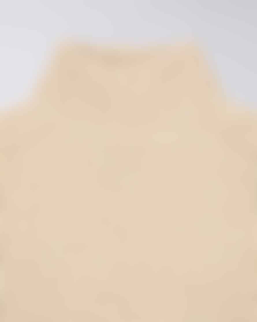 Edwin Roni High Collar Knit - Beige