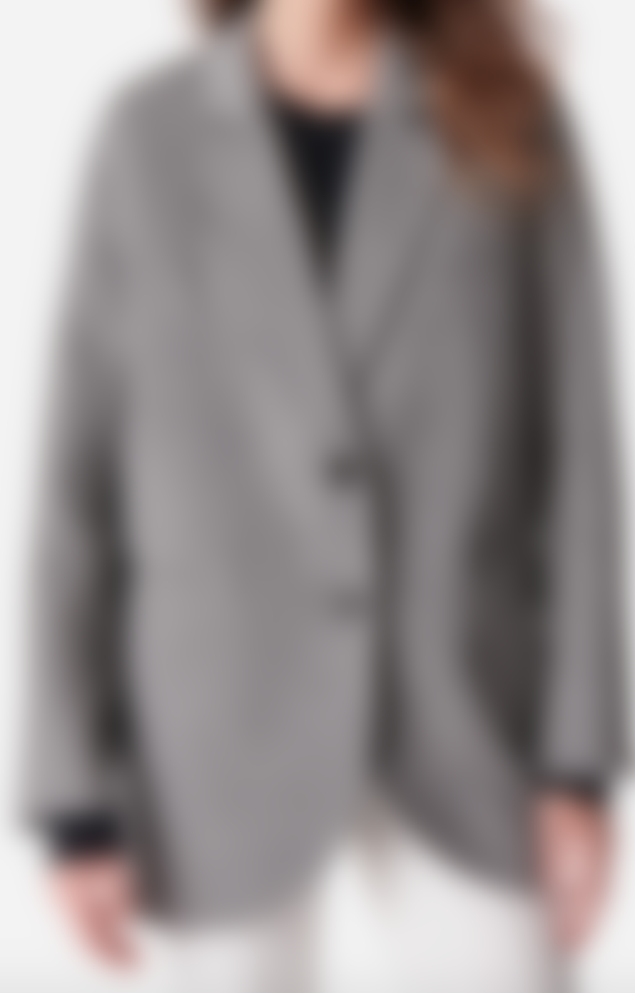 Vanessa Bruno Marc Grey Wool-Blend Jacket