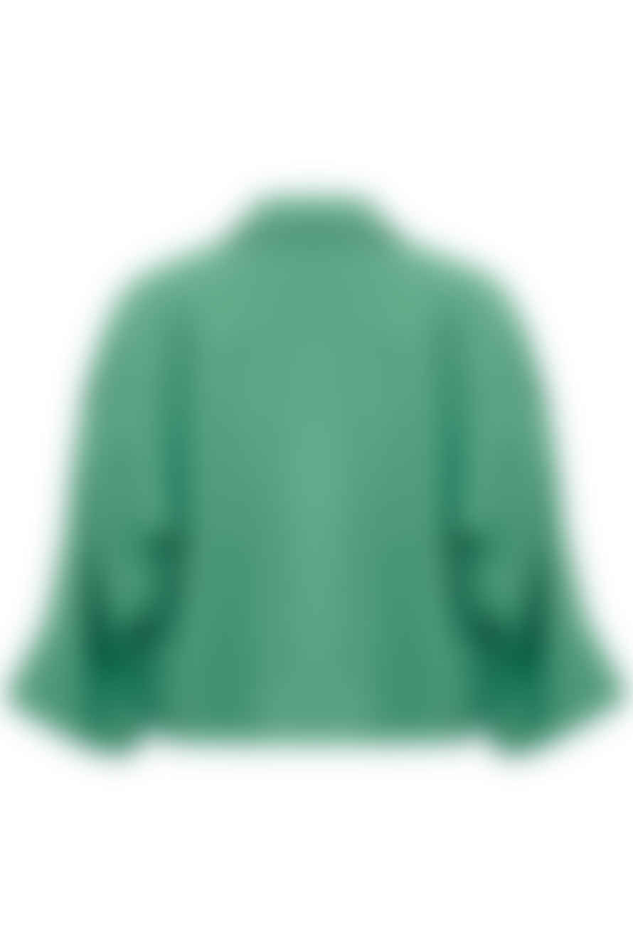 Soaked in Luxury  Bottle Green Sija Shirt