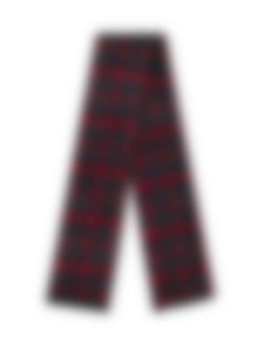 Saint Laurent Plaid Check Pattern Blanket Scarf