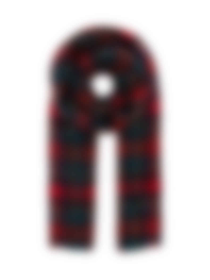 Saint Laurent Plaid Check Pattern Blanket Scarf