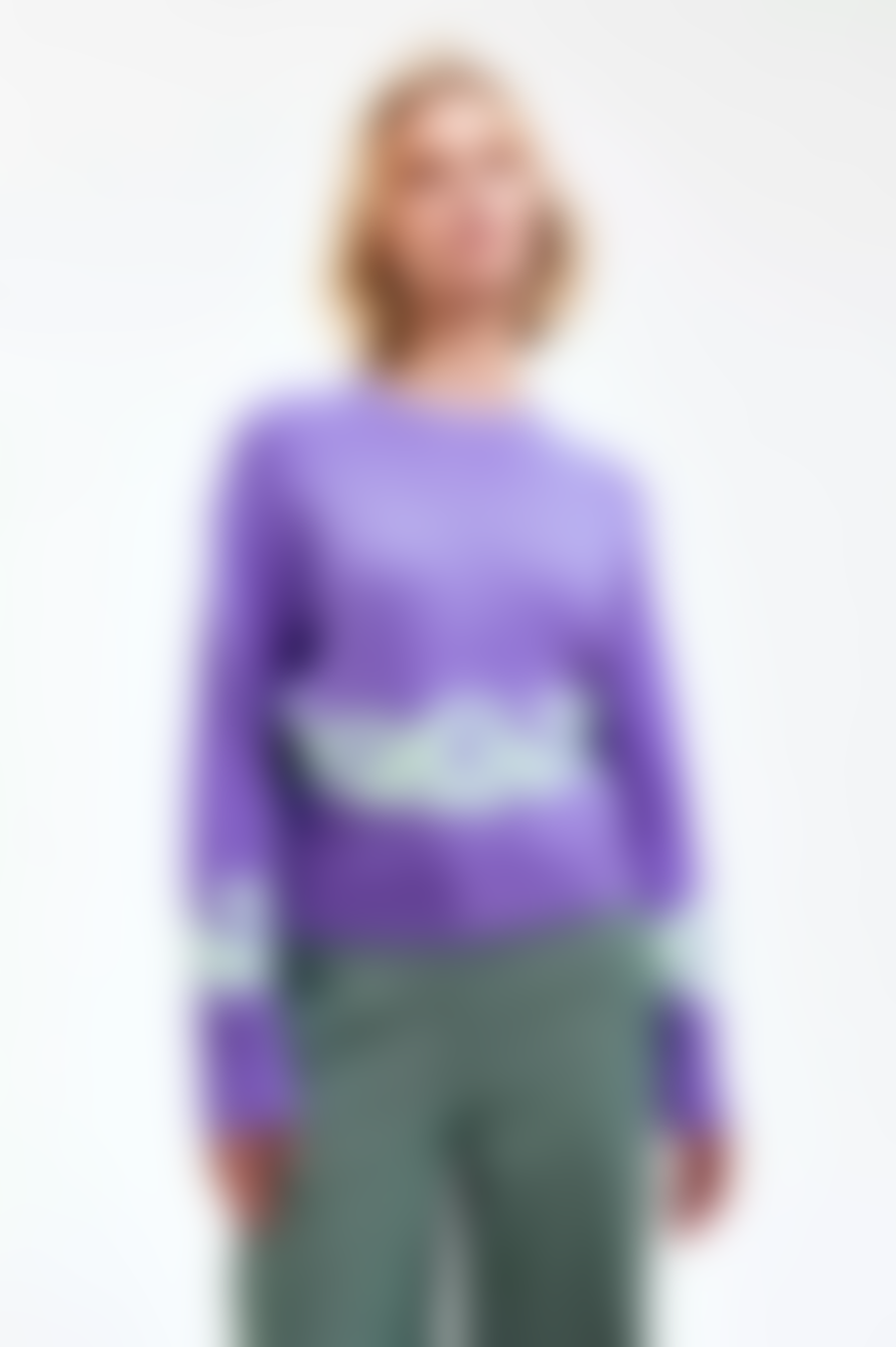 CKS Pinar Blue Purple Pullover