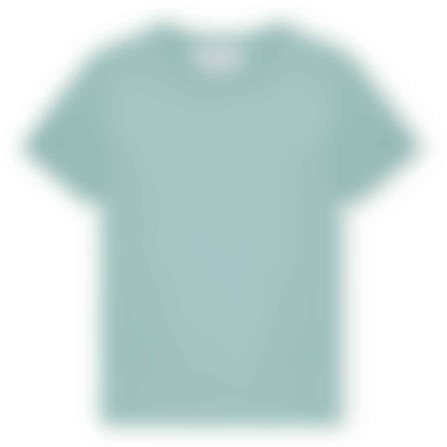 Organic Basics Organic Cotton True Tee In Eucalyptus