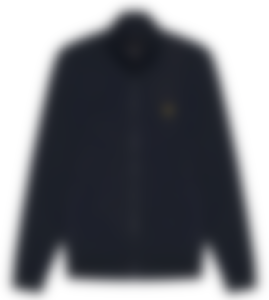 Lyle and Scott Mesh Backed Funnel Neck Jacket Dark Navy