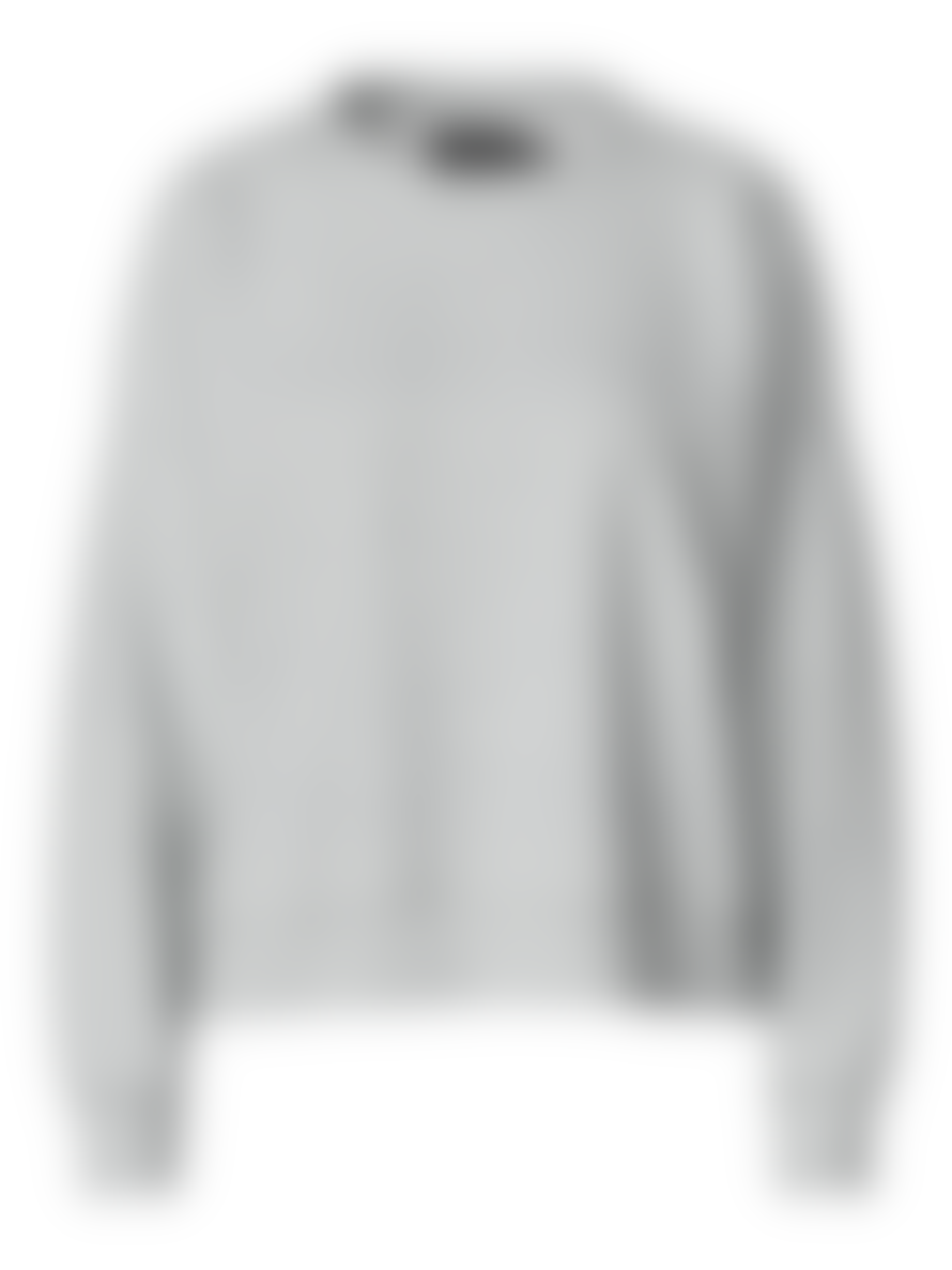 Pieces Chilli Sweat Light Grey Melange