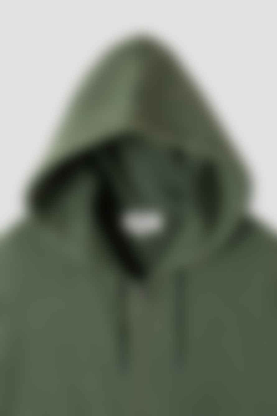 Stan Ray  Patch Zip Hood - Washed Green