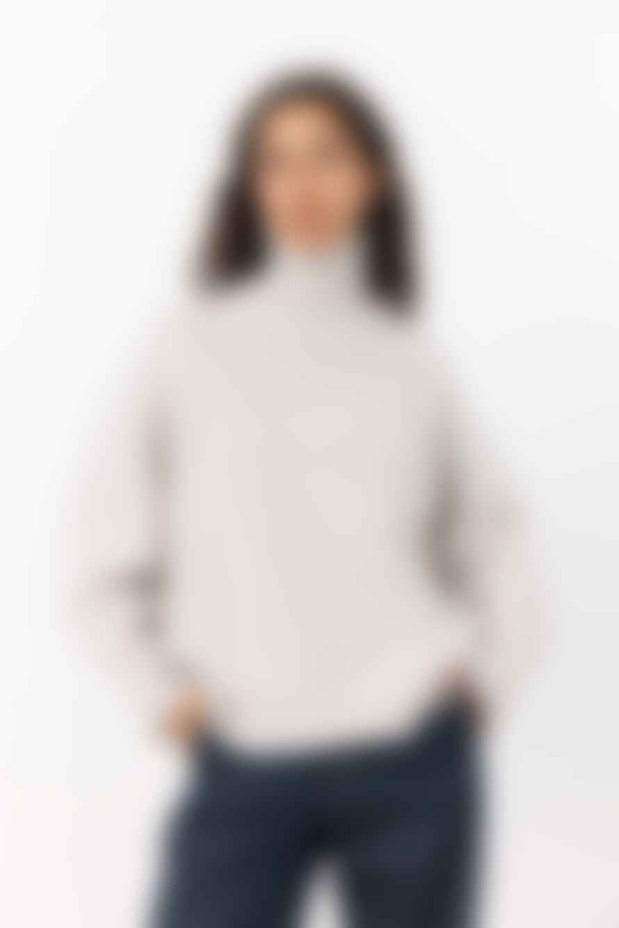 Levete Room Perle Pullover In Silver Lining