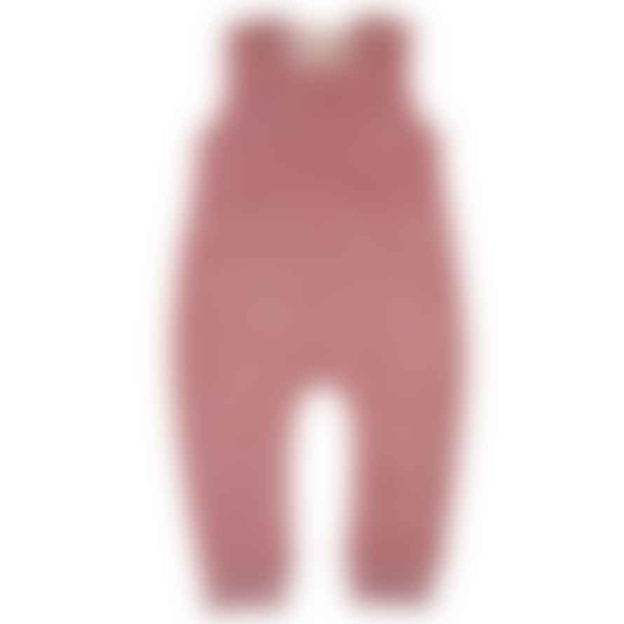 Pigeon Organics Pigeon Velour Playsuit, Pink