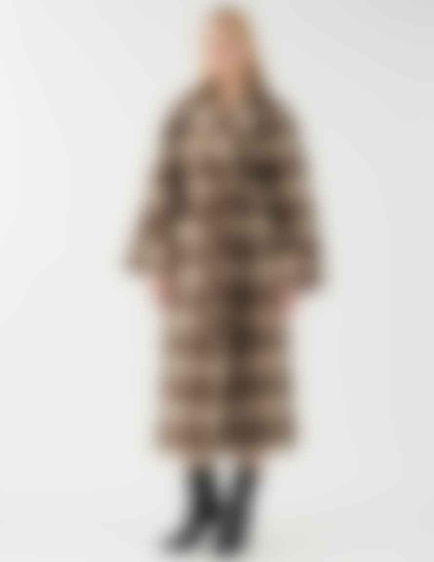 Dea Kudibal Clorissadea Coat - Beaver Check