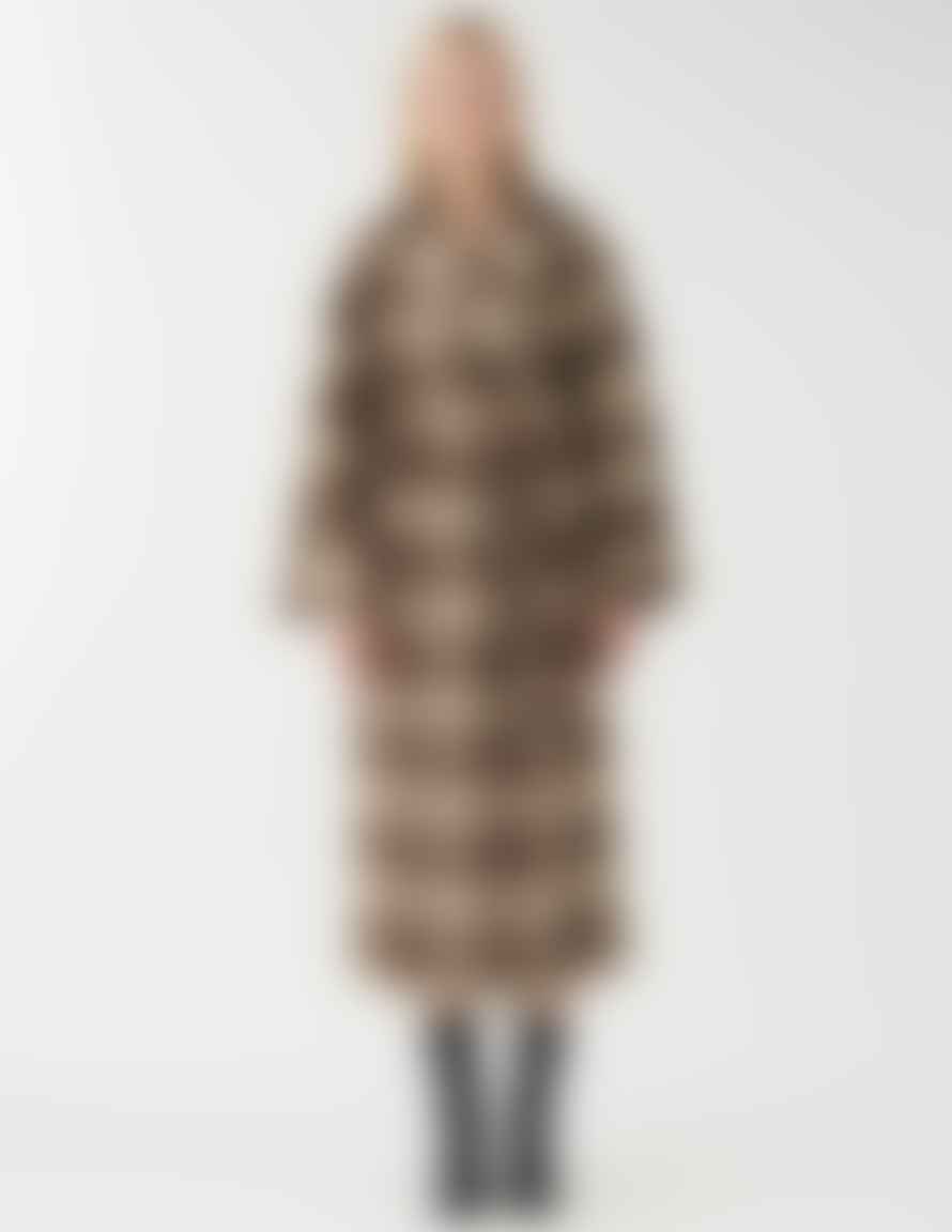 Dea Kudibal Clorissadea Coat - Beaver Check