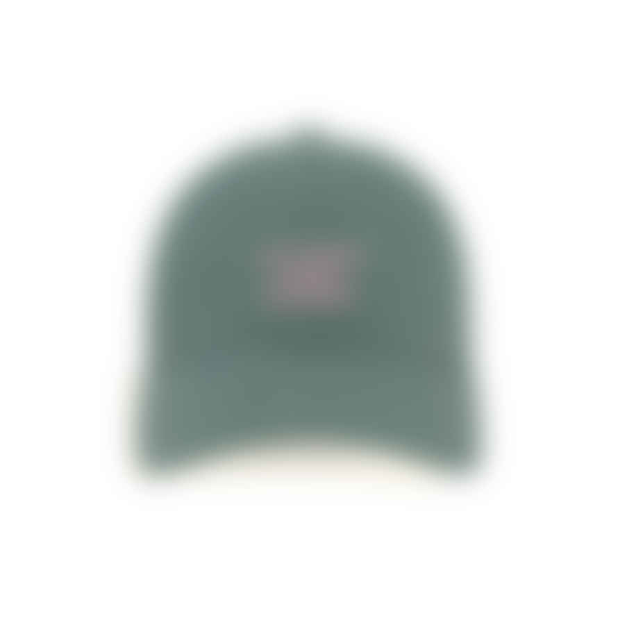 Drole De Monsieur La Casquette Slogan In Water Green